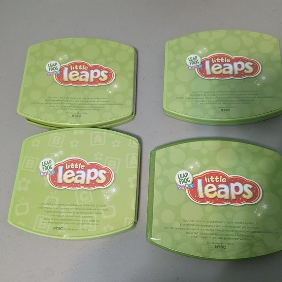Leap Frog Baby Little Leaps LEARNING STEPS Interactive Learning Disc lot - Picture 1 of 2